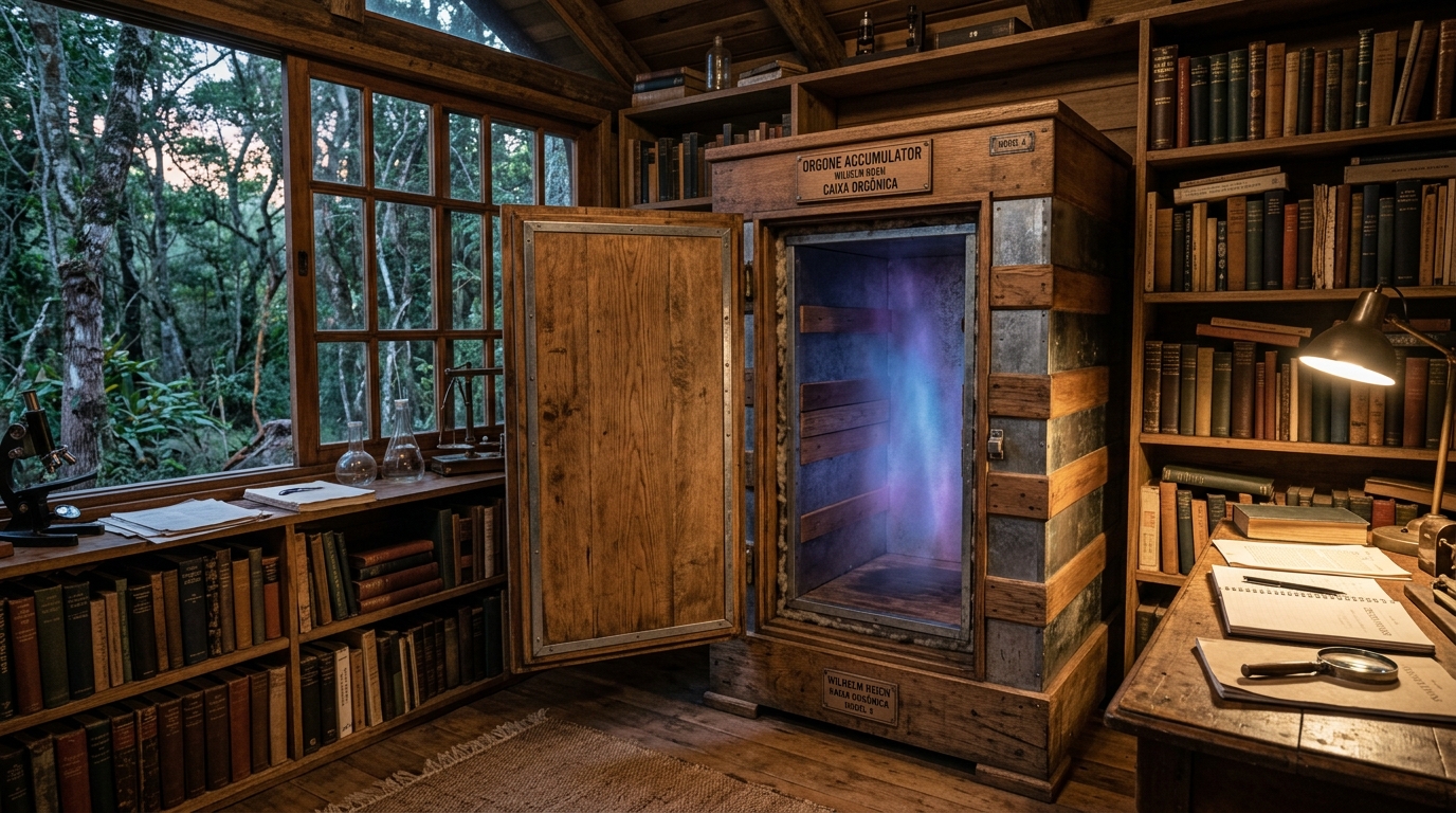 Caixa Orgônica: Como Funciona o Acumulador de Energia Orgônica de Wilhelm Reich